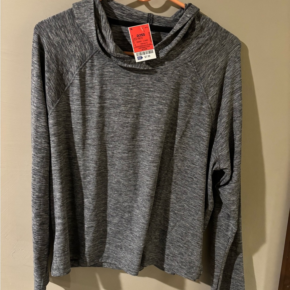 RBX grey thin hoodie. NWT